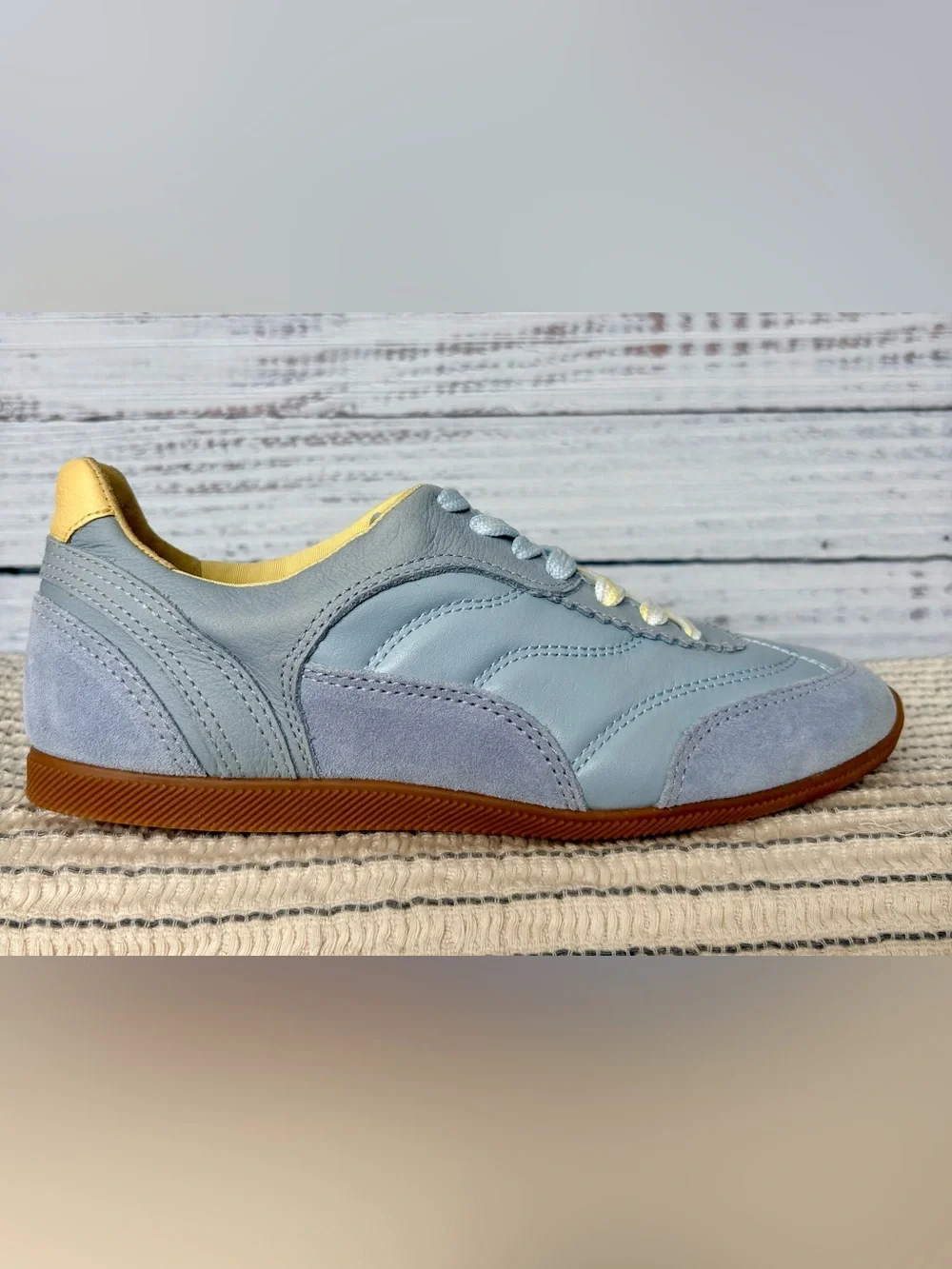 Dolce Vita Light Blue Retro Gum Sole Sneakers Size 8 NWOT